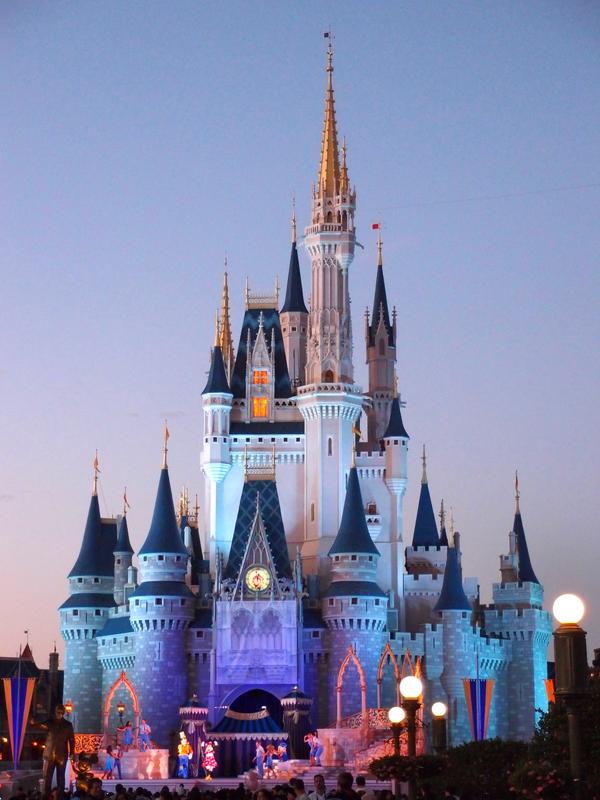 Cinderella's Castle within the Magic Kingdom at Disney World in Florida