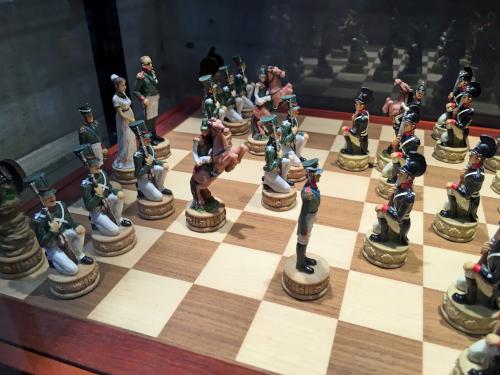 chess set for sale at the Pantheon Museum in Paris, France