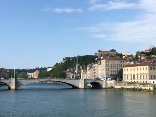 river view at Lyon in France