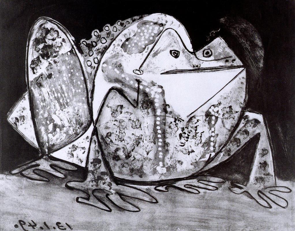 book: Picasso frog