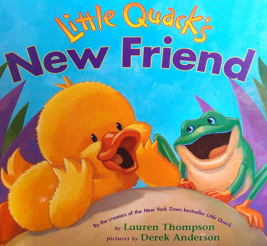 quack and frog book