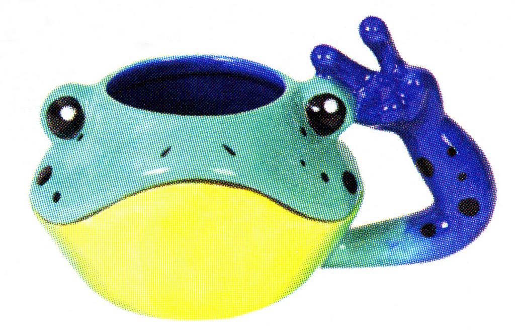 Peace Frogs mug