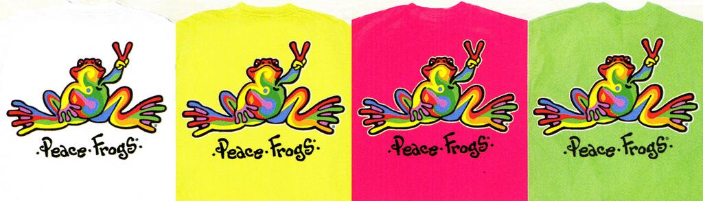 Peace Frogs T-shirts