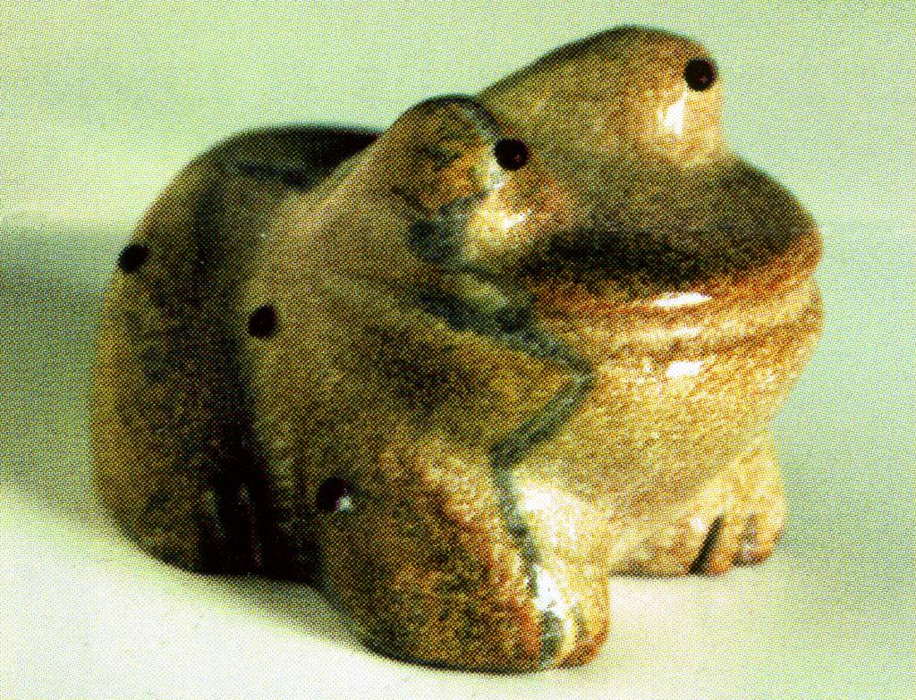 picture of a Zuni frog