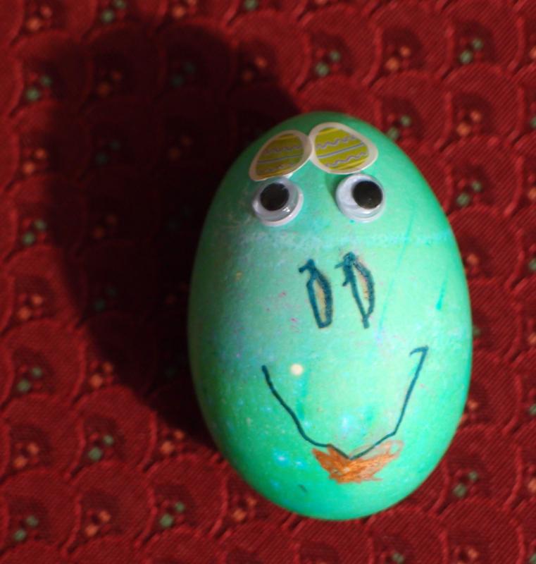frog Easter egg