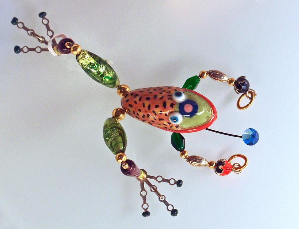 glass-bead frog