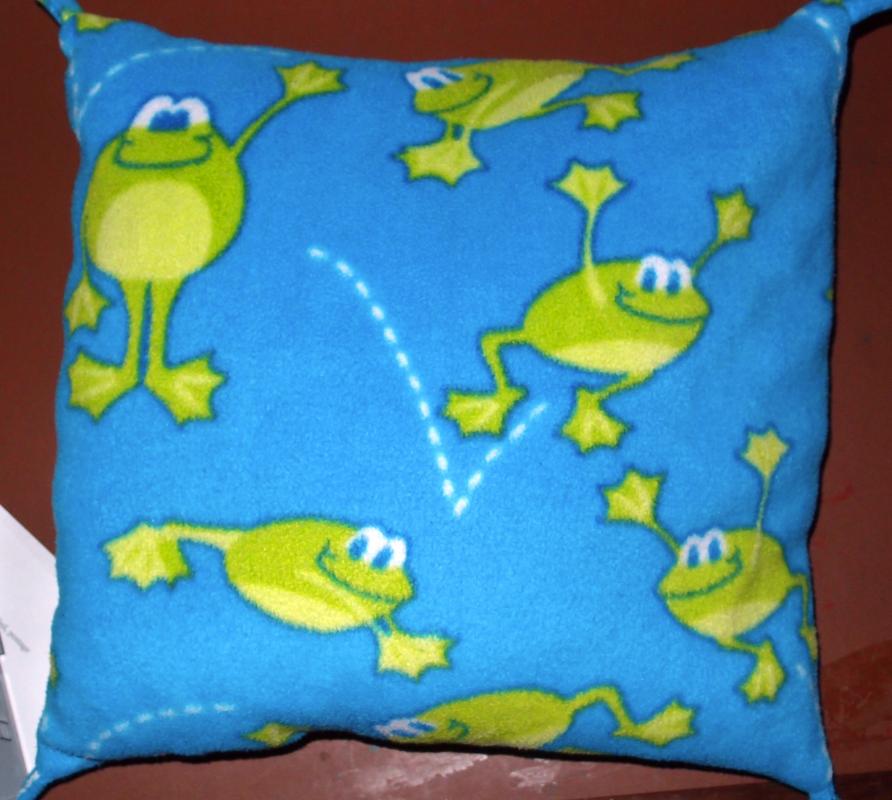 froggy pillow