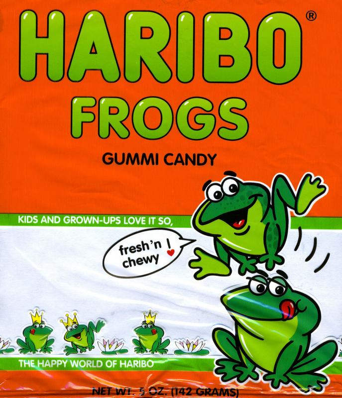 Haribo Frogs Gummi Candy