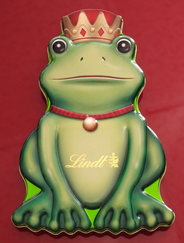frog chocolates box