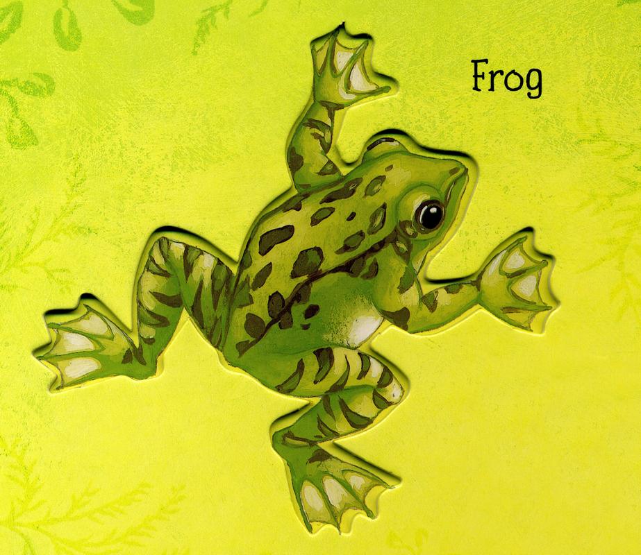frog stencil