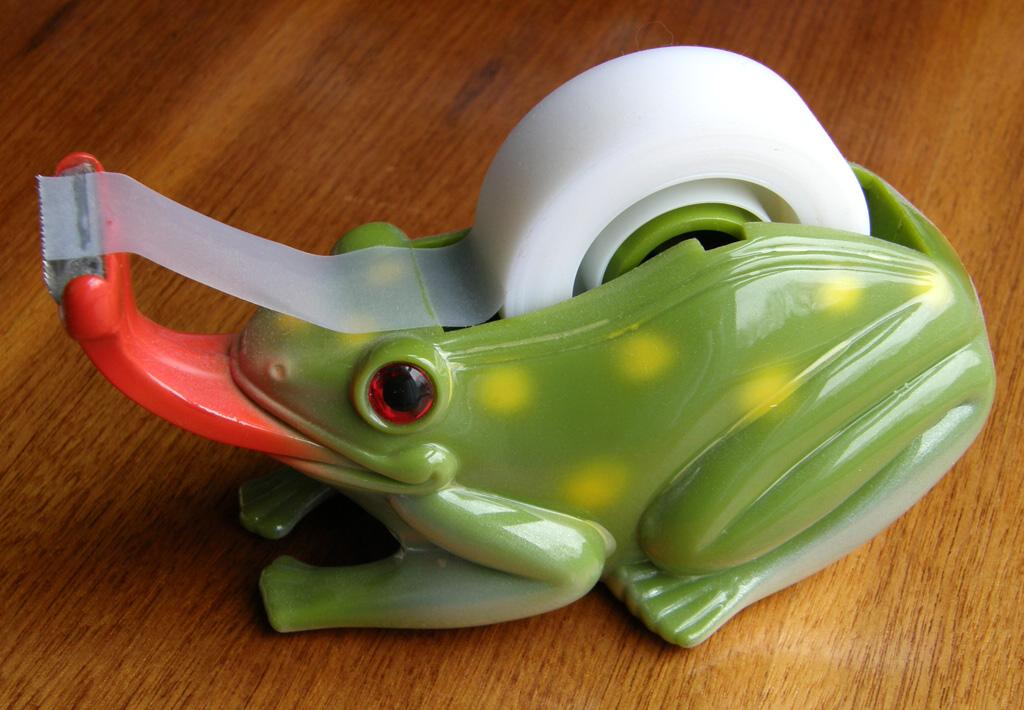 frog scotch-tape dispenser