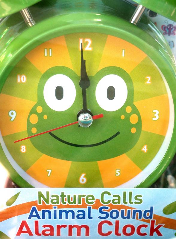 frog alarm clock