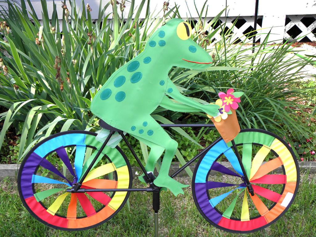 frog on a bike