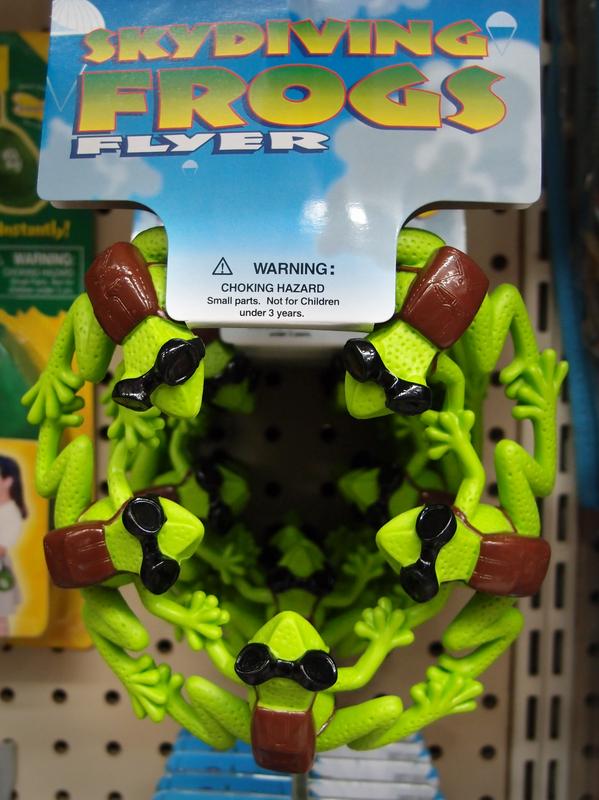 frog frisbee