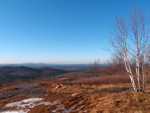 view from the summit of Abbott Mountain in Maine