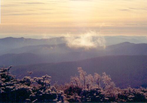 view from Mount Ellen in Vermont