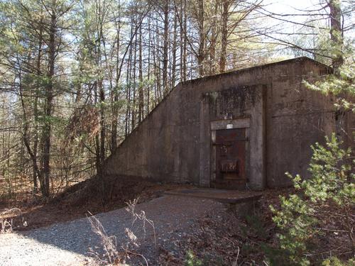 bunker at Assabet River NWR in eastern Massachusetts