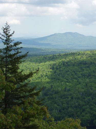 view from Bald Mountain in New Hampshire