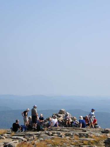 hikers on Baldface Mountain in New Hampshire