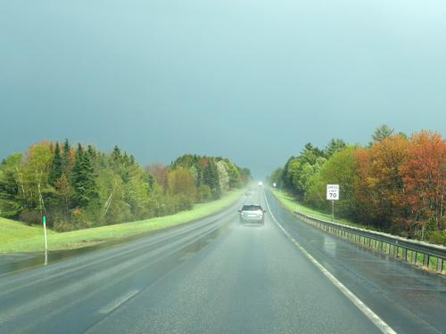rainy highway
