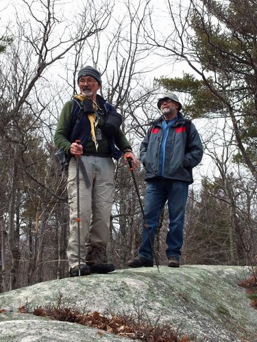 Dick and Lance atop Mount Bet in New Hampshire