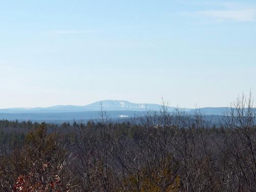 Wachusett Mountain in March as seen from Birch Hill in southern New Hampshire