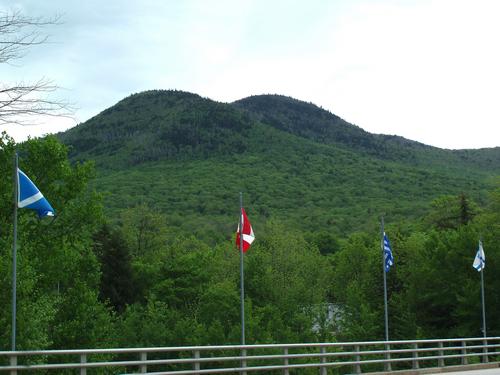 Black Mountain as seen from the Loon Ski Area entrance road in New Hampshire