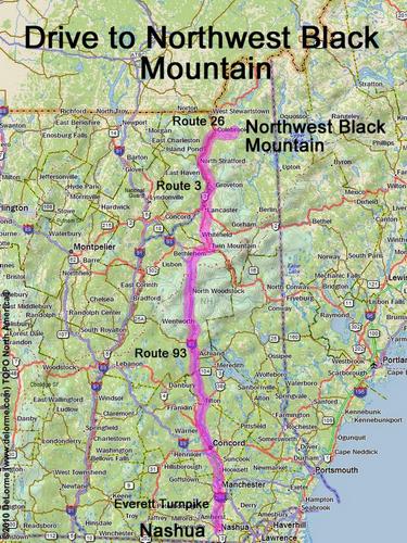 Northwest Black Mountain route