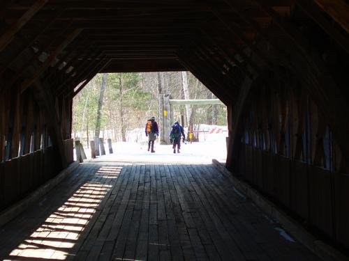 Albany Covered Bridge in New Hampshire
