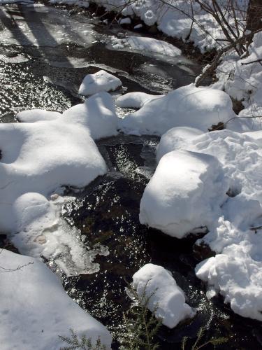 brook in February at Bugsmouth Hill in southeastern New Hampshire