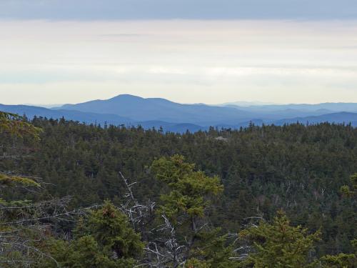 view of Mount Kearsarge at Mount Cardigan in New Hampshire