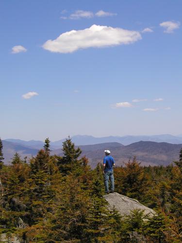 view from Carr Mountain in New Hampshire