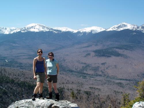 hikers on Imp Face Mountain in New Hampshire