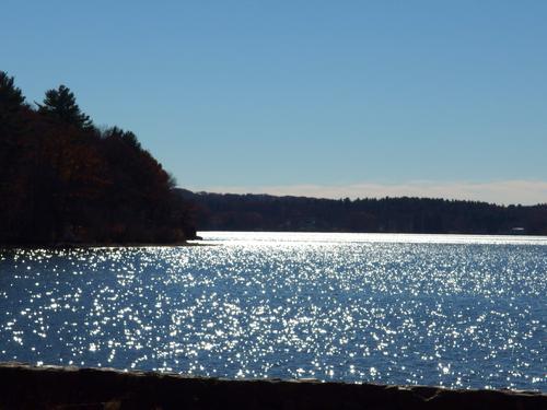 Lake Cochichewick near Carter Hill at North Andover in Massachusetts