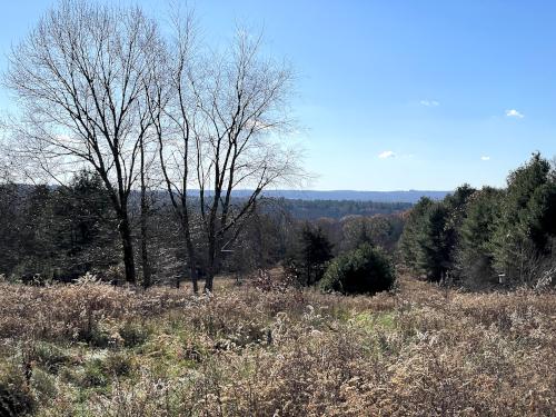 view in November from the top of Cedar Hill in eastern MA