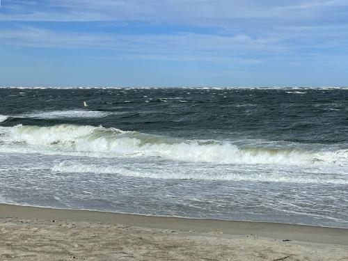 Crane Beach in October near Choate Island in northeast Massachusetts