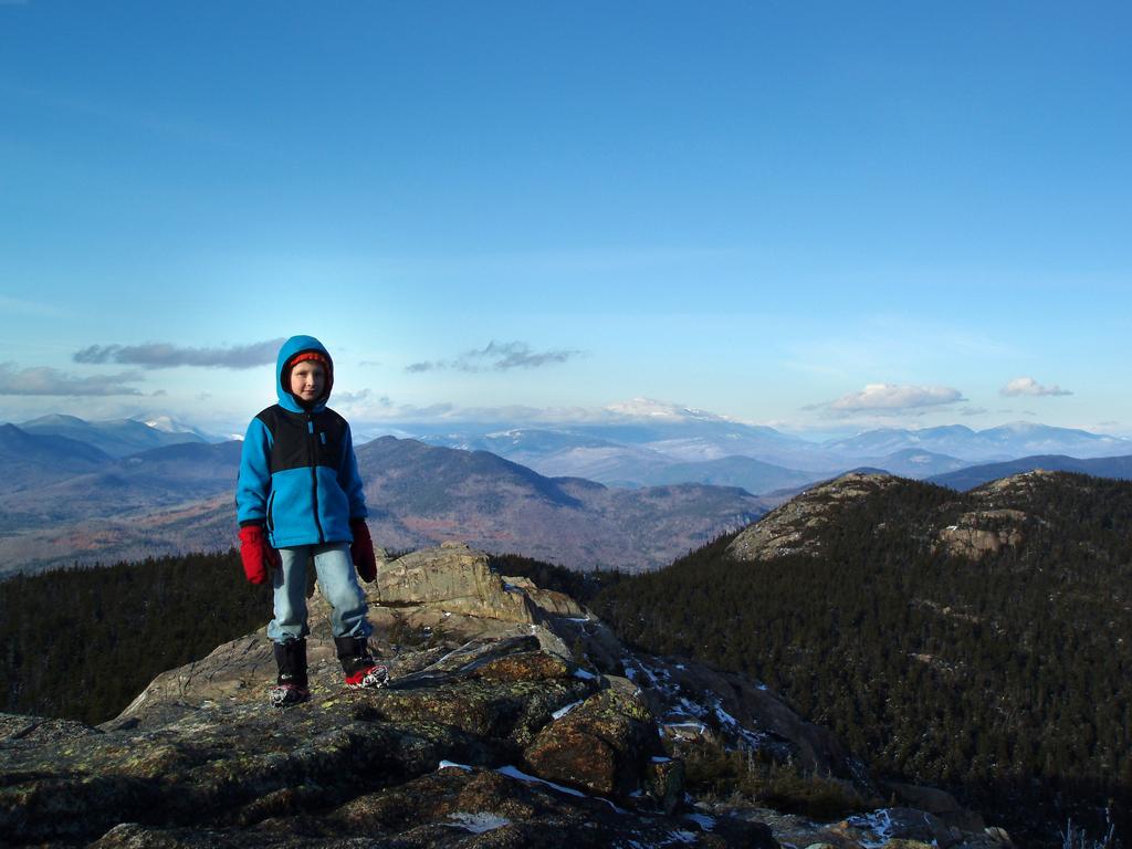 Carl in November on Mount Chocorua in the White Mountains of New Hampshire