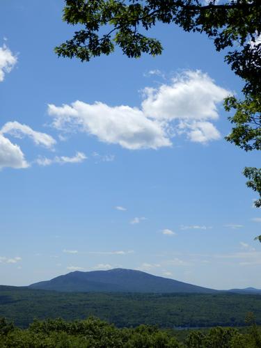 view of Mount Monadnock from the shoulder lookout on Cobb Hill in New Hampshire