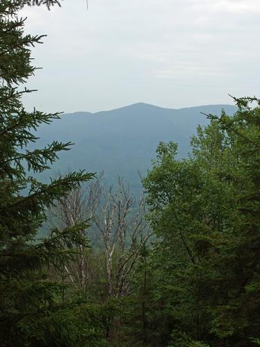 hazy view from Cooley Hill in western New Hampshire