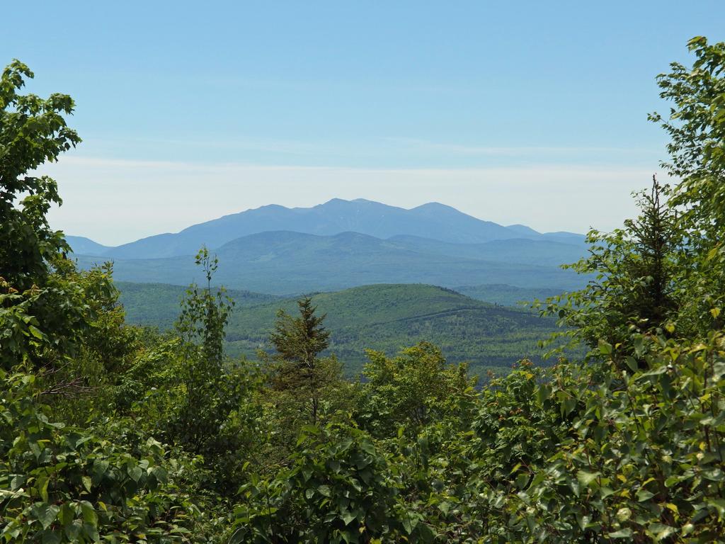 view south toward the Presidentials (Madison, Adams, Washington and Jefferson) from Cow Mountain in northern New Hampshire