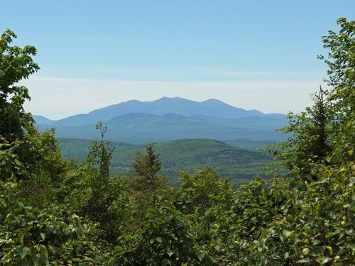 view south toward the Presidentials (Madison, Adams, Washington and Jefferson) from Cow Mountain in northern New Hampshire