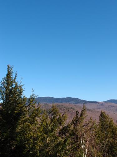 view from Crows Nest mountain in New Hampshire