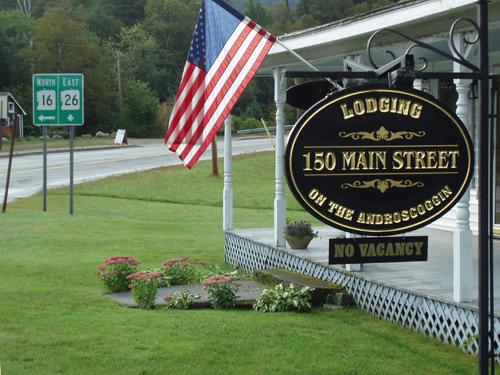 lodging at Errol in New Hampshire