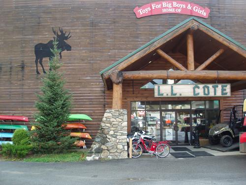 L.L. Cote store at Errol in New Hampshire