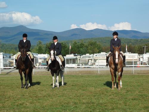 equestrian competition at Lancaster Fair in New Hampshire