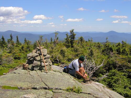 view from Mount Davis in New Hampshire