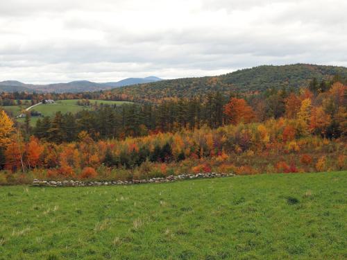 view in October from Clement Hill Road near Deering Wildlife Sanctuary in southern New Hampshire