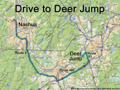 Deer Jump drive route