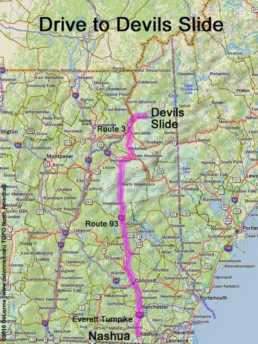 Devils Slide drive route