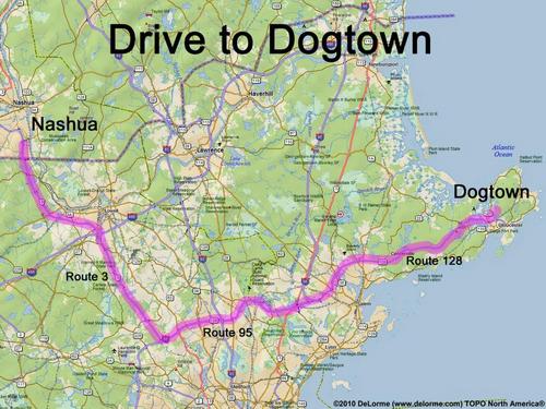 Dogtown drive route